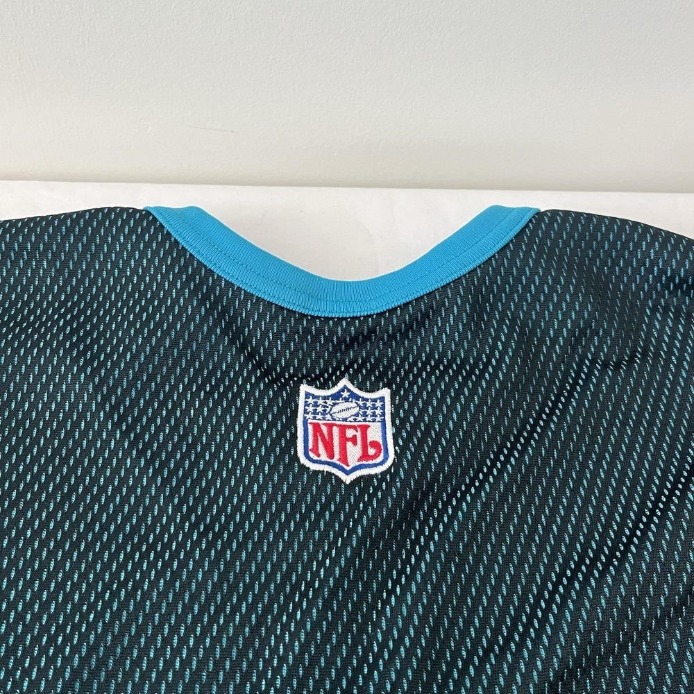 Vintage Nike Team NFL Carolina Panthers Long Sleeve Mesh Knit Shirt Sz 2XL - Picture 5 of 9